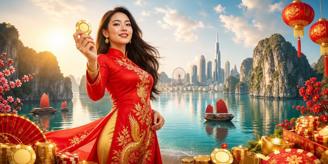 Phong cảnh vịnh Hạ Long gắn với trải nghiệm bảo mật an toàn trên b48